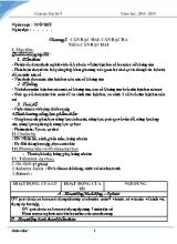 Giáo án Đại số Lớp 9 - Tiết 1 Căn bậc hai - Năm học 2018-2019